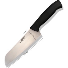 Samur Santoku Şef Bıçağı