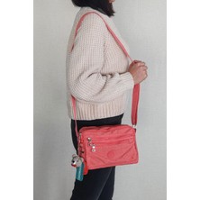 Nemo Bags Kadın Çok Cepli Ayarlanabilir Çapraz Askılı Omuz Çantası