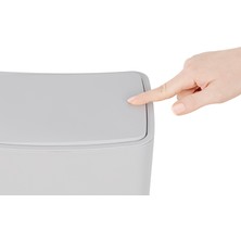 Madame Coco Olivier Switch Çöp Kovası - Soft Gri - 20LT