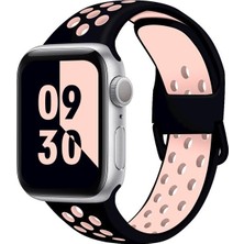 MobaxAksesuar Apple Watch 44/45/46/49mm Kordon Delikli Spor Kordon 2/3/4/5/6/se/7/8/9/10/11/ultra