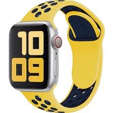 MobaxAksesuar Apple Watch 44/45/46/49mm Kordon Delikli Spor Kordon 2/3/4/5/6/se/7/8/9/10/11/ultra