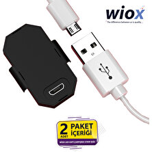 Wiox LED Anti Çarpışma Uyarı Işığı 7 Renk / Drone / Araba / Motor / Bisiklet / Kamp
