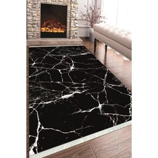 Napoli Home Baskılı Modern Desenli Kaymaz Tabanlı Yıkanabilir Şık Salon Halısı Mutfak Halısı ve Yolluk NH-HT-415