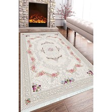 Napoli Home Dijital Baskılı Kaymaz Taban Yıkanabilir Modern Salon Halısı Mutfak Halısı ve Yolluk NH-HT-1478
