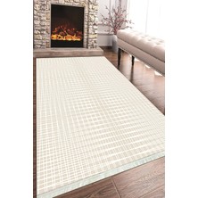 Napoli Home Baskılı Modern Desenli Kaymaz Tabanlı Yıkanabilir Şık Salon Halısı Mutfak Halısı ve Yolluk NH-HT-384