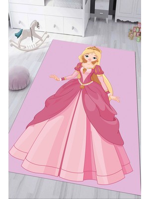 Napoli Home Dijital Baskılı Kaymaz Tabanlı Yıkanabilir Çocuk Odası Halısı NHÇ-HP-656