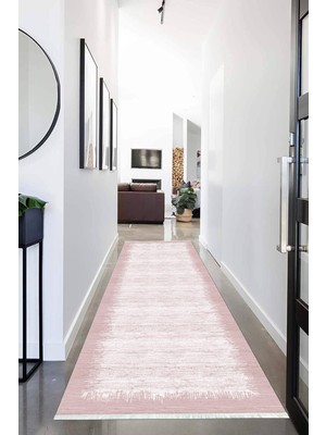 Napoli Home Dijital Baskılı Kaymaz Taban Yıkanabilir Modern Desenli Koridor Halısı Yolluk NHU-HS-206