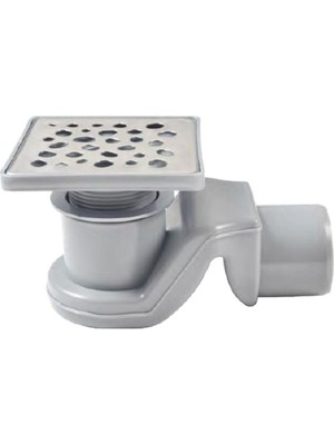 Sukar Twisty 8x8 Izgaralı Yer Süzgeci Ø50 Çap 1041-0595022-09