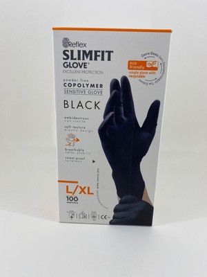 Reflex Flex Slımfıt Glova Black 100 Lü