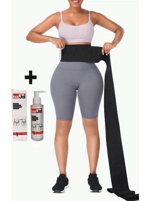 Ince Yaşam Tummy Wrap Bel Inceltici Lastik ve Inceltici Jel