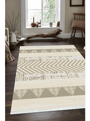 Napoli Home Dijital Baskılı Kaymaz Taban Yıkanabilir Modern Salon Halısı Mutfak Halısı ve Yolluk NH-SD-850