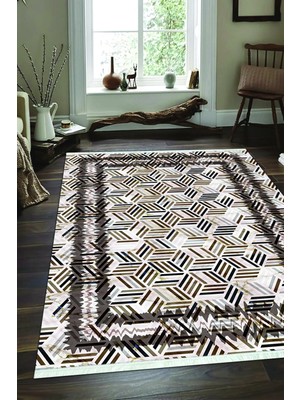 Napoli Home Dijital Baskılı Kaymaz Taban Yıkanabilir Modern Salon Halısı Mutfak Halısı ve Yolluk NH-SD-1141