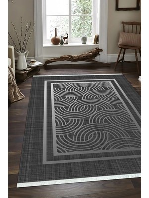 Napoli Home Dijital Baskılı Kaymaz Taban Yıkanabilir Modern Salon Halısı Mutfak Halısı ve Yolluk NH-SD-838
