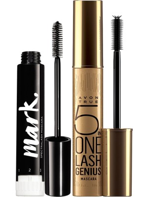 Avon Mark Spectra Lash Kademeli Maskara ve True Lash Genius Maskara Paketi