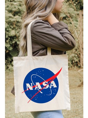 TakeTshirt Nasa Logo Bez Çanta