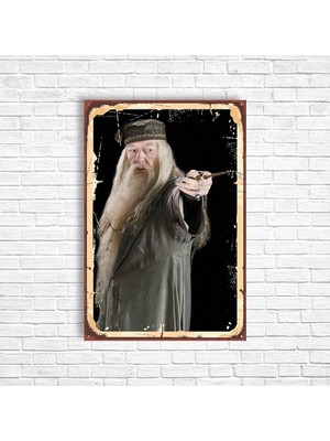 Trend Poster Harry Potter Retro Ahşap Poster