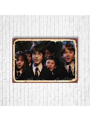 Trend Poster Harry Potter Retro Ahşap Poster