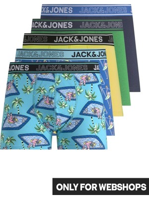 Jack & Jones Jacrelax Flamıngo 5'li Paket Boxer 12208820