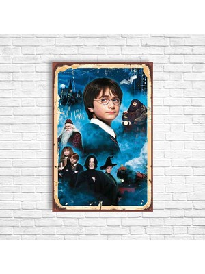 Trend Poster Harry Potter Retro Ahşap Poster