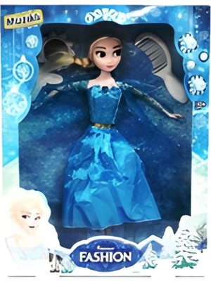 Fashion Elsa Şarkı Söyleyen Bebek Seti