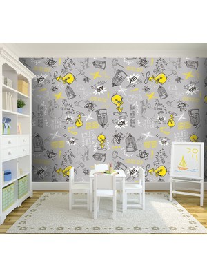 Adakids Looney Tunes - Çocuk Duvar Kağıdı - 10,6m2