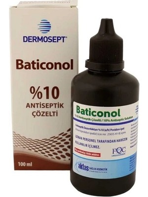 Dermosept (Batikon) Baticonol Çözelti 100 Ml