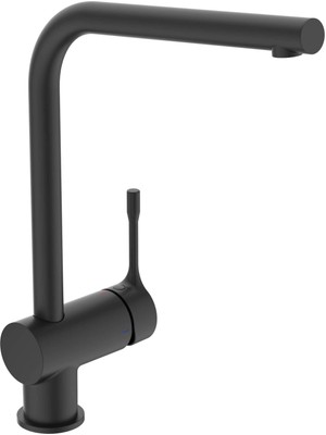 Ideal Standart Ceralook Kuğu Eviye Bataryası Mat Siyah - BC174XG