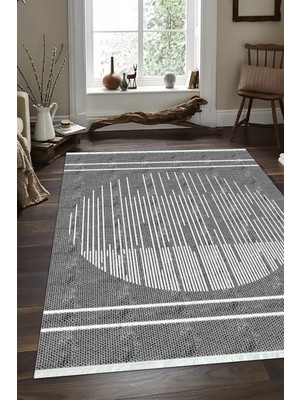 Napoli Home Dijital Baskılı Kaymaz Taban Yıkanabilir Modern Salon Halısı Mutfak Halısı ve Yolluk NH-SD-919