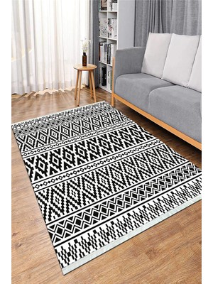 Napoli Home Dijital Baskılı Yıkanabilir Kaymaz Taban Salon Halısı Mutfak Halısı ve Koridor Halısı NH-HS-410