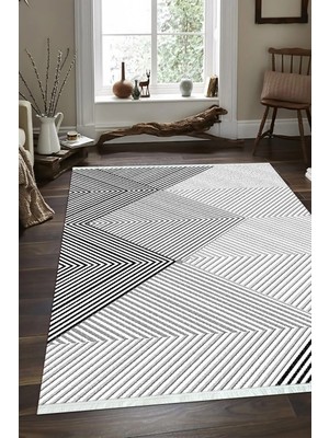 Napoli Home Dijital Baskılı Kaymaz Taban Yıkanabilir Modern Salon Halısı Mutfak Halısı ve Yolluk NH-SD-540