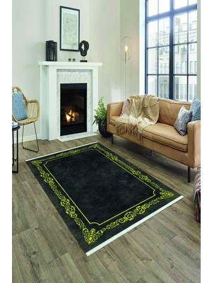 Napoli Home Dijital Baskılı Kaymaz Taban Yıkanabilir Salon Halısı Mutfak Halısı ve Yolluk NH-HY-1390