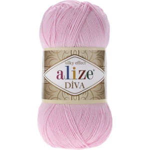 Diva Merserize Ip Yazlık Bikini Bustiyer Bluz Örgü Ipi 291 Pembe 1 Adet