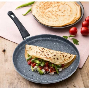 Zetra Döküm 30 cm Granit Krep Gözleme Tavası