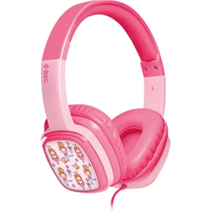 Soundbuddy Boyama Kartlı Çocuk Kulaklığı Pembe