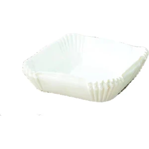 Gu Wei Xuan 100 Parça Ev Tipi Fritöz Dikdörtgen Pişirme Kurutma Kağıdı Tek Kullanımlık - Beyaz