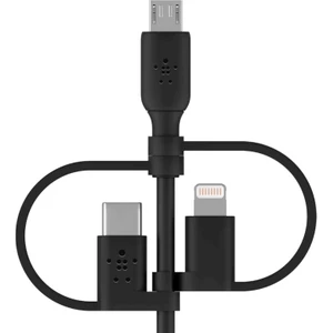 Usb-C, Micro-Usb ve Lightning Konnektörlü Usb-A Kablosu