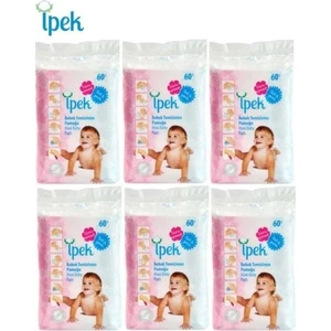 Ipek Maxi Bebek Temizleme Pamuğu 6 x 60'lı