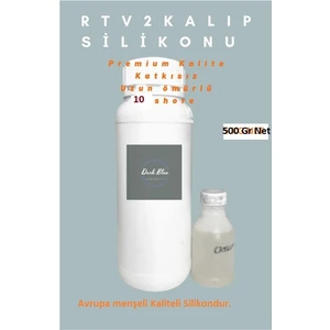 Tpol Tech Rtv2 Kalıp Silikonu 10 Shore Yumuşak 500 gr 1.sınıf Üst Kalite Katkısız