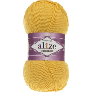 Yazlık Pamuk Ip Cotton Gold Amugurimi Örgü Ipi 216 Koyu Sarı