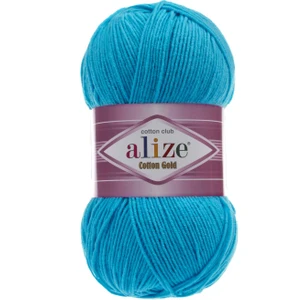 Yazlık Pamuk Ip Cotton Gold Amugurimi Örgü Ipi 16 Turkuaz
