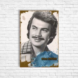 Trend Poster Orhan Gencebay Retro Ahşap Poster