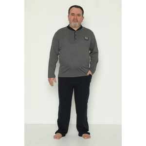 Erkek Büyük Beden Pijama Takımı Waynap 1773