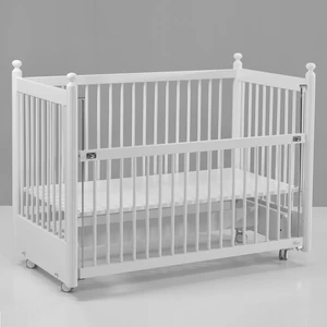 Meltem Smart Mondo Sallanır Ahşap Anne Yanı Beşik - 60x120 cm (beyaz)