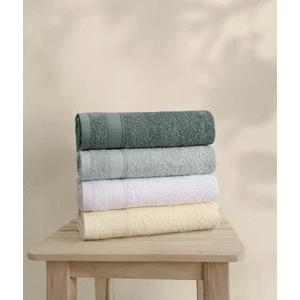 Likya Bordür 4lü Yüz Havlu Seti 1002A