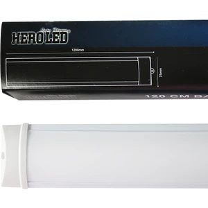 Hero Led 10 Adet 40 Watt 120 cm Yatay Bant ARMATÜRÜ-40W Bant Armatür-Beyaz