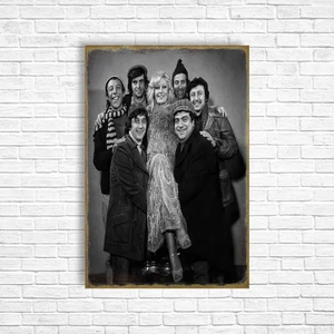 Trend Poster Yeşilçam Retro Ahşap Poster