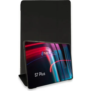 Asil Bilişim Samsung Galaxy T970 Tab S7 Plus 12.4 Kılıf Smart Case Katlanır Standlı Kılıf