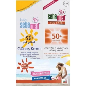 Aile Boyu Güneş Kremi Güneş Baby Spf50 Krem 75 Ml +Spf 50+ Çok Yönlü Koruyucu Güneş Kremi 75 Ml