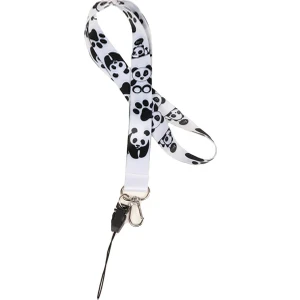 Panda Resimleri Tasarım Boyun Askı Ipi