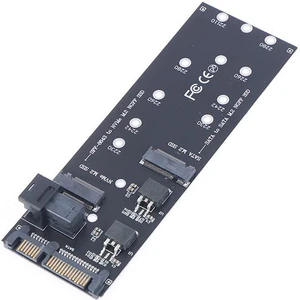 2 Ngff To Sata Veya 2 Nvme To SFF-8643 Pcie SSD Sata Adaptörü